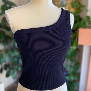 UO one shoulder top